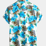 CAMISA HAWAIANA DE ALGODÓN