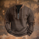 ANTON – JERSEY DE PUNTO CON DETALLE DE CREMALLERA