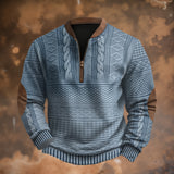 ANTON – JERSEY DE PUNTO CON DETALLE DE CREMALLERA