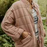 JOSIANE™ | CHAQUETA FORRADA CON ELEGANTE ESTILO OVERSIZE