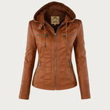 MONIKA™ | CHAQUETA DE CUERO ROBUSTA Y ELEGANTE
