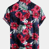 CAMISA HAWAIANA DE ALGODÓN PARA HOMBRE