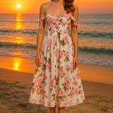 VESTIDO MIDI ROSABELLA FLORAL