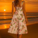VESTIDO MIDI ROSABELLA FLORAL
