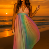 VESTIDO ARCOÍRIS AURORA