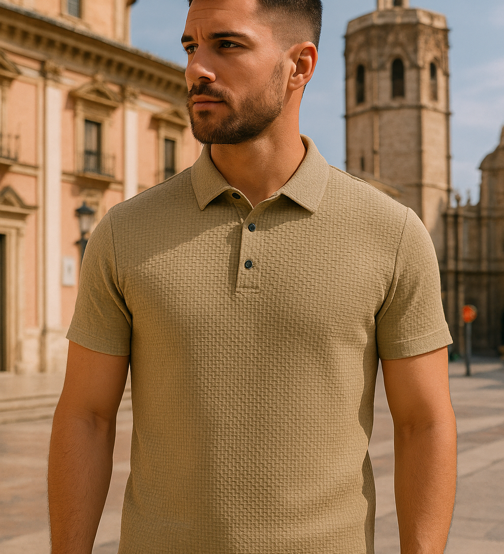 POLO TEXTURIZADO PRESTIGIO