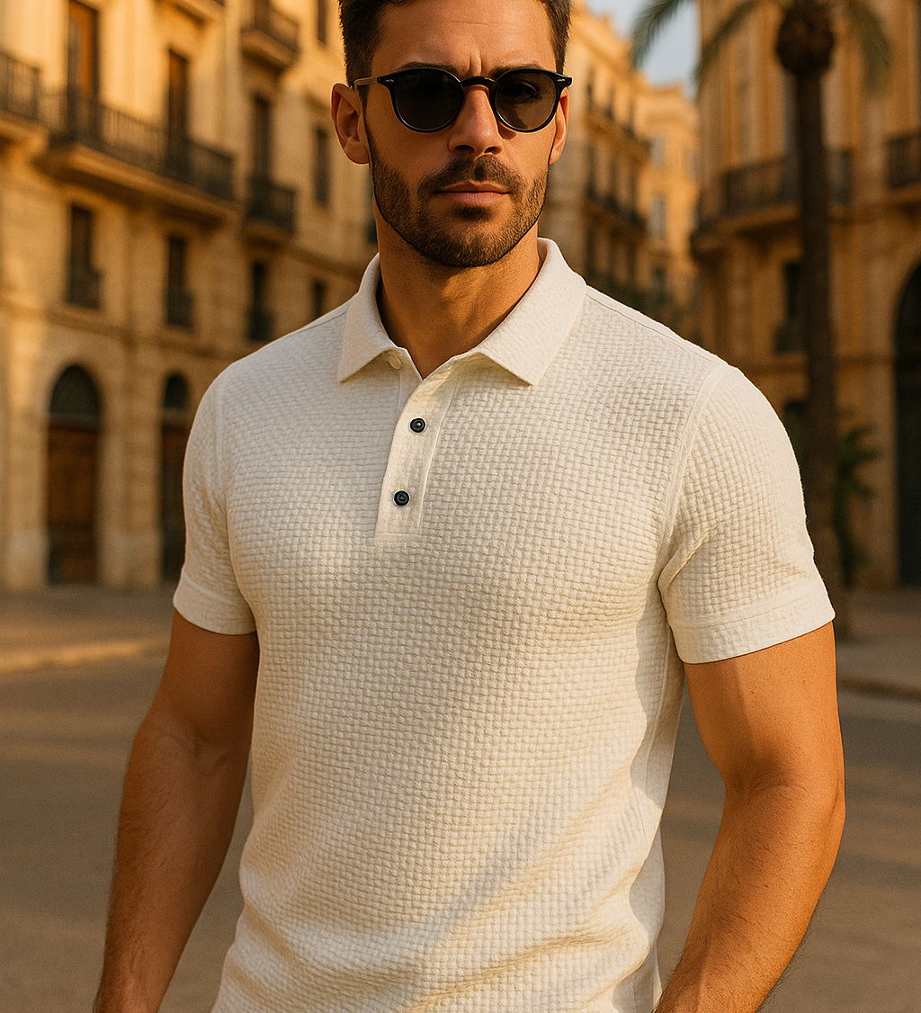 POLO TEXTURIZADO PRESTIGIO