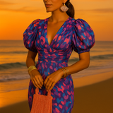 SARA – VESTIDO FUEGO TROPICAL