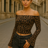 BLUSA SALVAJE OFF-SHOULDER