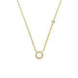 COLLAR INICIAL A-Z EN PLATA 925