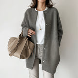 VANNA™ | CHAQUETA DE PUNTO LUJOSA CON BOTONES