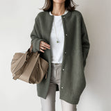 VANNA™ | CHAQUETA DE PUNTO LUJOSA CON BOTONES