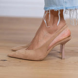 ALMA™ | ZAPATOS SLINGBACK NUDE ELEGANTES