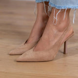 ALMA™ | ZAPATOS SLINGBACK NUDE ELEGANTES