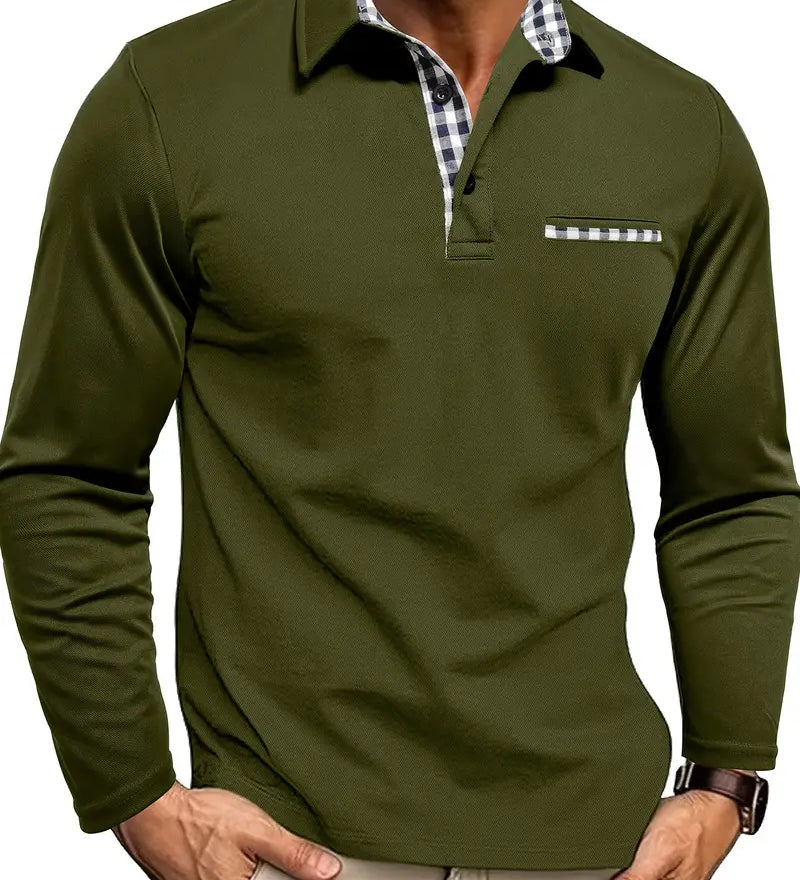 CLARK – POLO PREMIUM DE MANGA LARGA