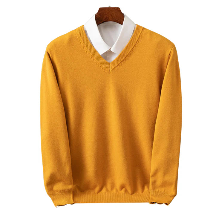 BEXFORD | JERSEY DE CASHMERE CON CUELLO EN V