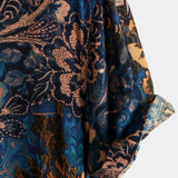 CAMISA RETRO FLORAL DE MANGA CORTA PARA HOMBRE