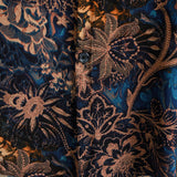 CAMISA RETRO FLORAL DE MANGA CORTA PARA HOMBRE