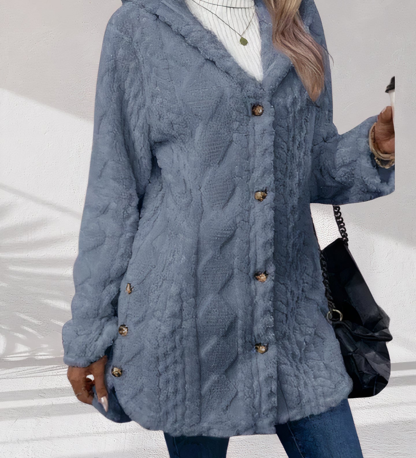 CELINE | CHAQUETA TEDDY SUAVE
