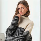ADELIE | JERSEY DE CUELLO ALTO PREMIUM DE PUNTO FINO