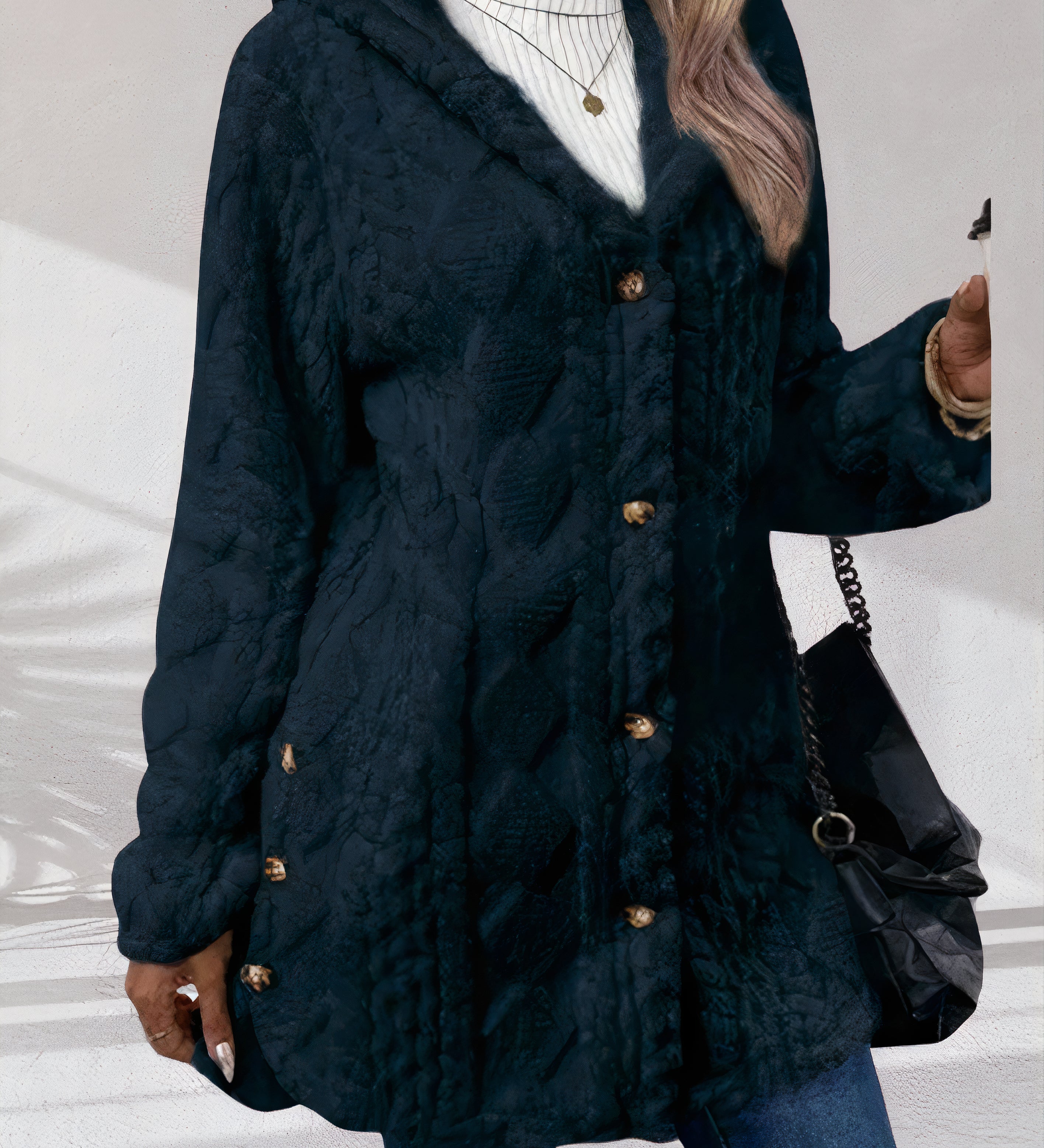 CELINE | CHAQUETA TEDDY SUAVE