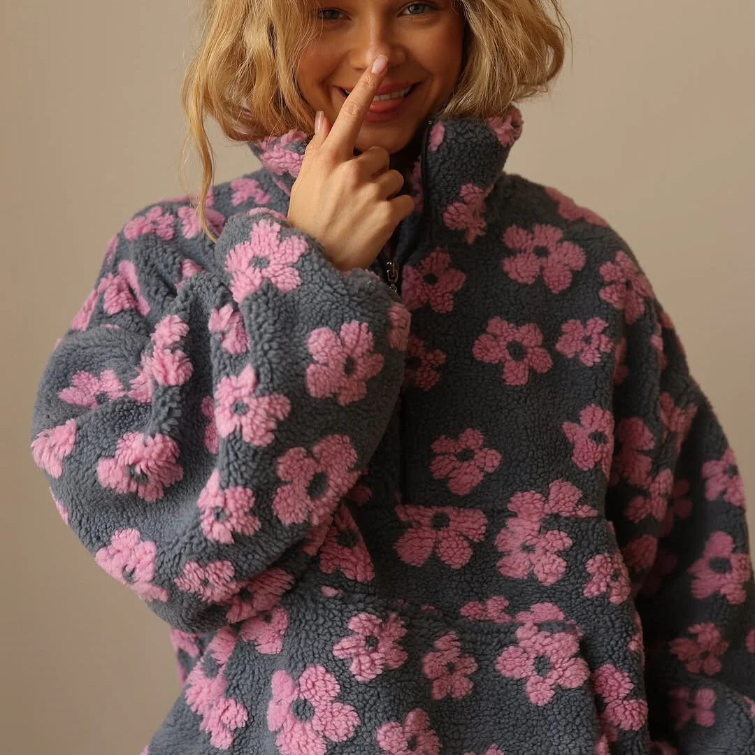 DAISY™ | JERSEY DE FORRO POLAR BLOOM