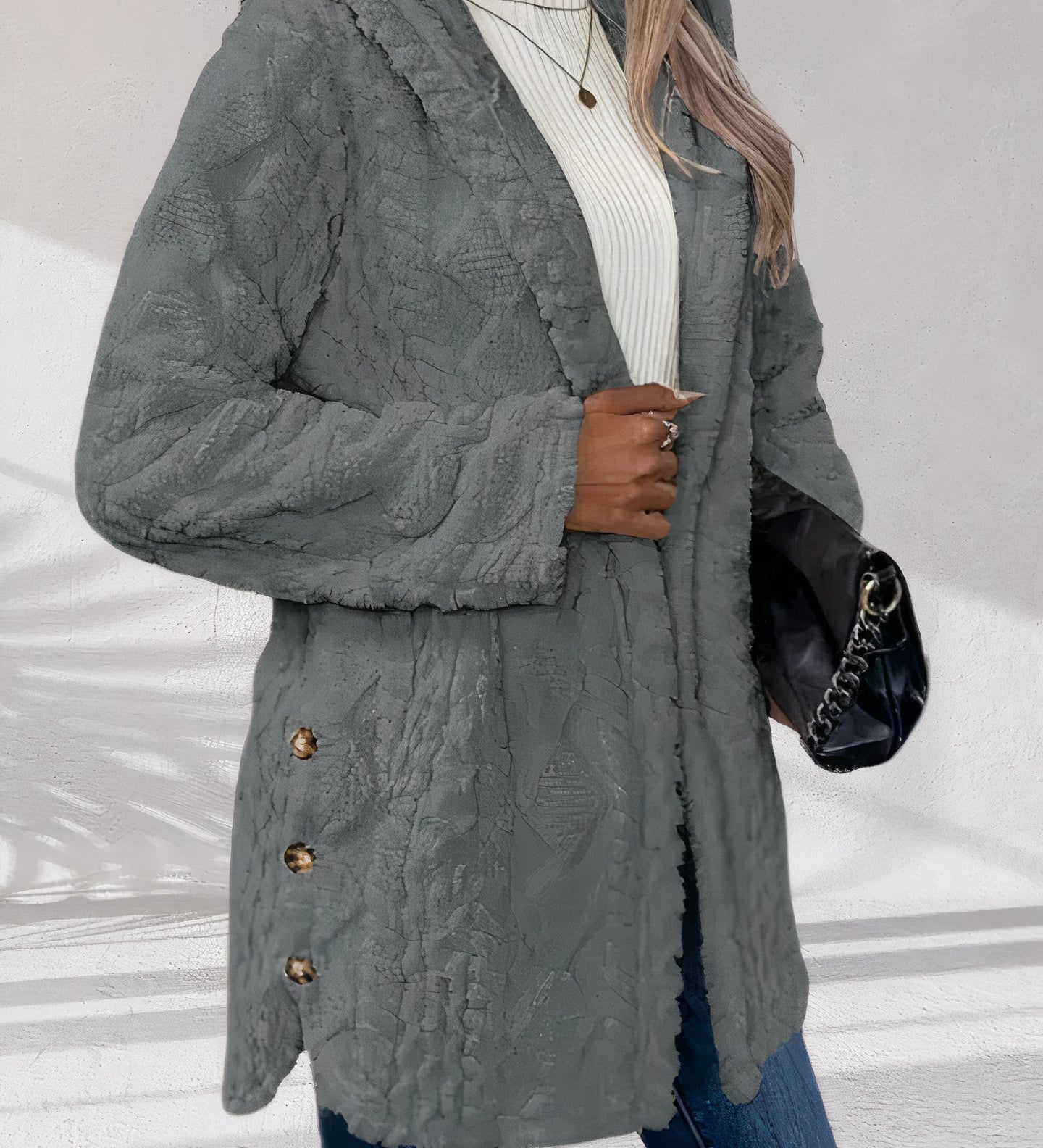 CELINE | CHAQUETA TEDDY SUAVE