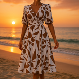 VESTIDO GRÁFICO CONTEMPORÁNEO