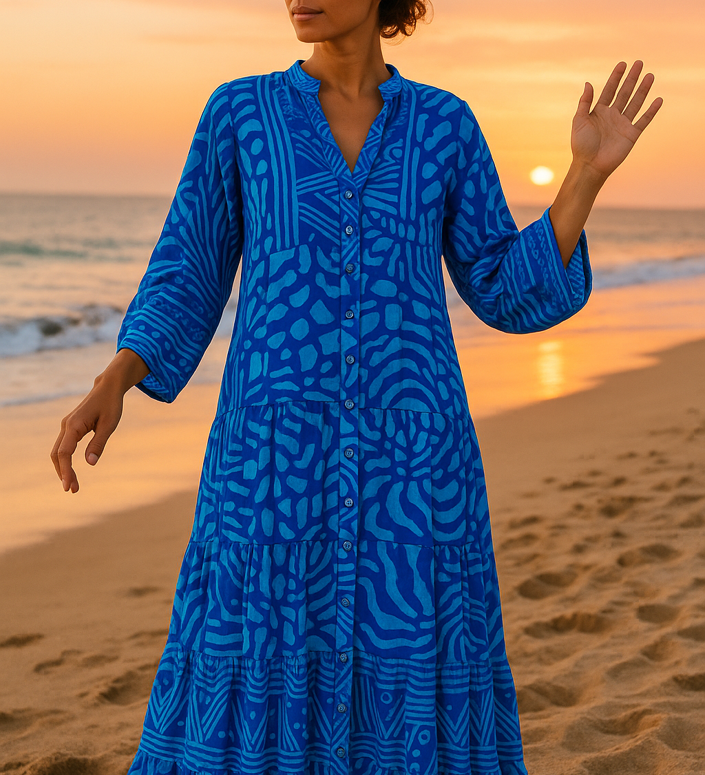 VESTIDO MIDI MARÉ VIVA