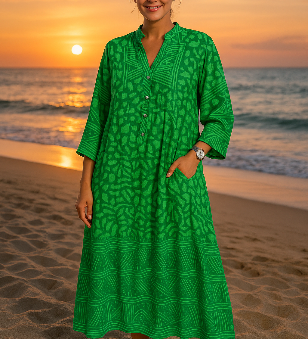 VESTIDO MIDI MARÉ VIVA