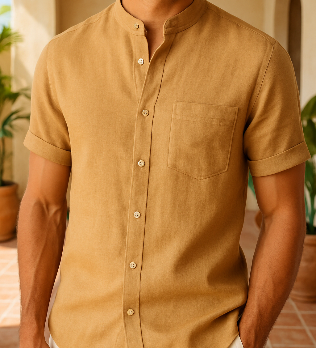 CAMISA CUELLO MAO CASUAL