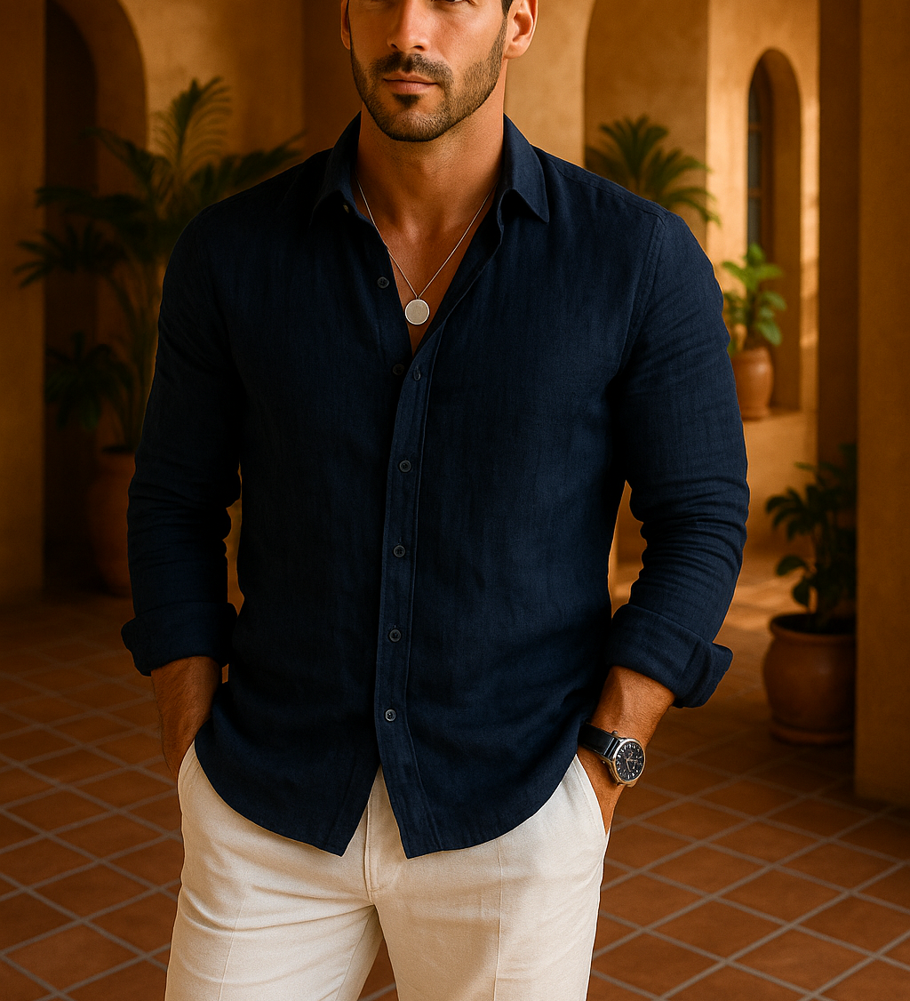 VAN DER WAAL™ | CAMISA DE VERANO CLÁSICA Y CASUAL