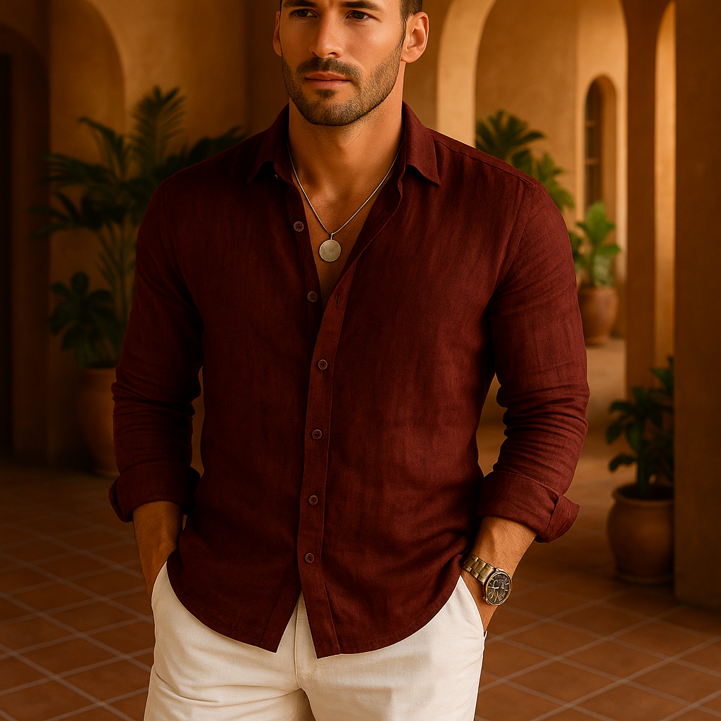 VAN DER WAAL™ | CAMISA DE VERANO CLÁSICA Y CASUAL