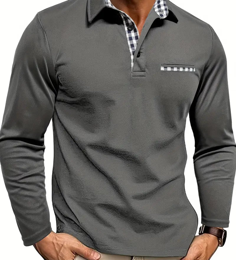 CLARK – POLO PREMIUM DE MANGA LARGA